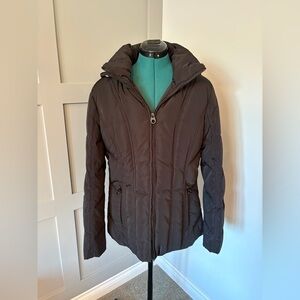 CALVIN KLEIN ‘Puffer’ Black Coat